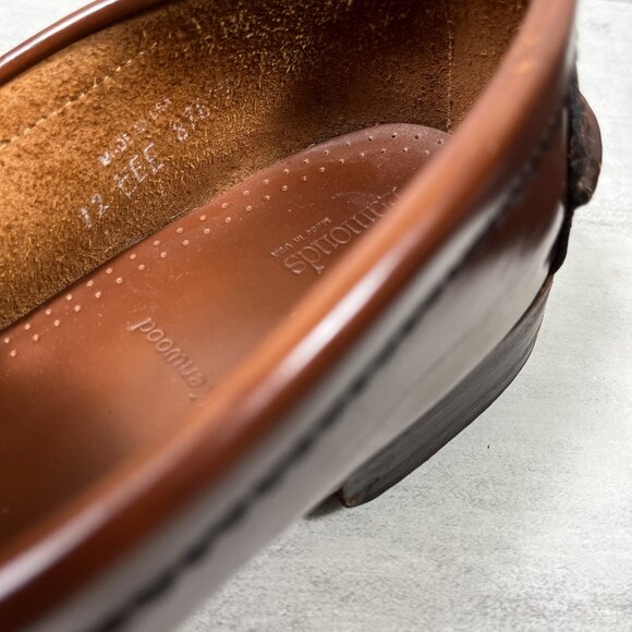 Allen Edmonds Kenwood Made in USA Penny Loafers - Men's Size 12 3E Extra Wide - Picture 9 of 9